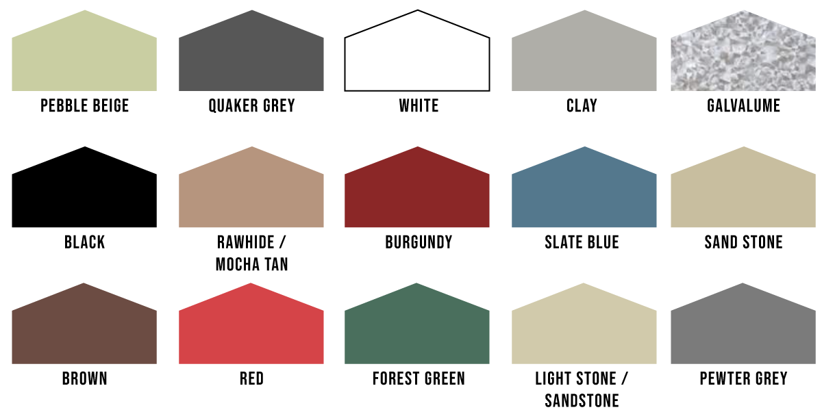 carports color chart